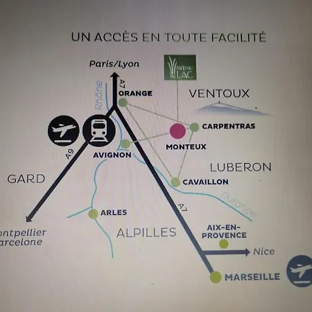 Apartment Climatise Au Coeur De La Provence Et Parcs D'attractions 10mn Avignon